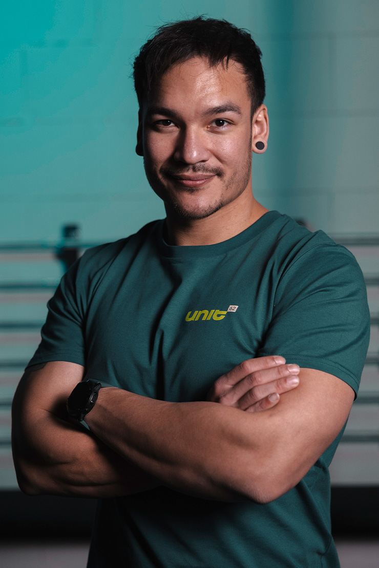 Yann Anon Favre, coach sportif et fondateur de Unit62 à Renens