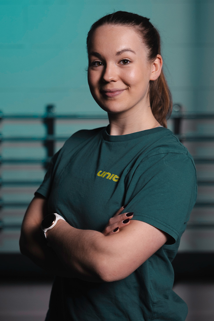 Elia Scheidegger, coach en nutrition à Unit62, Renens