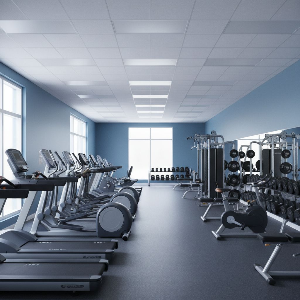 Intérieur lumineux et moderne d