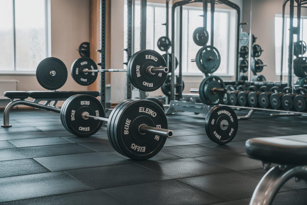 Photo de la zone de poids libres d