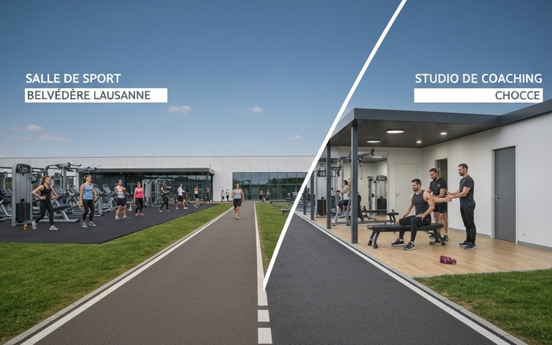 Salle de Sport Belvedere Lausanne vs Coaching 3 Clés