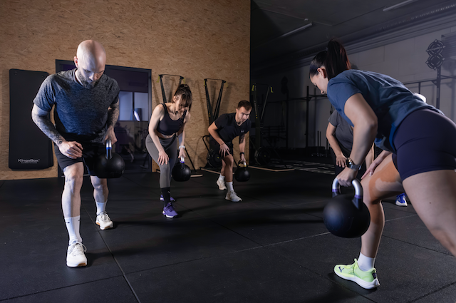 Cours collectif de renforcement musculaire