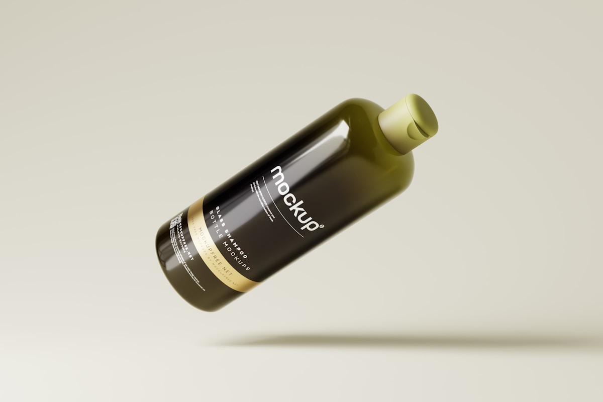 a bottle of wine is flying through the air