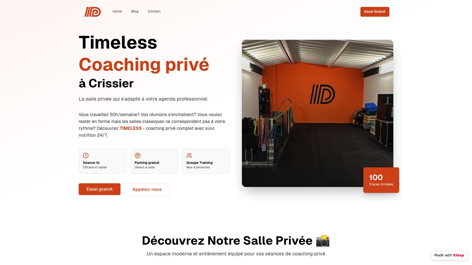 Programmes d'amincissement sur mesure