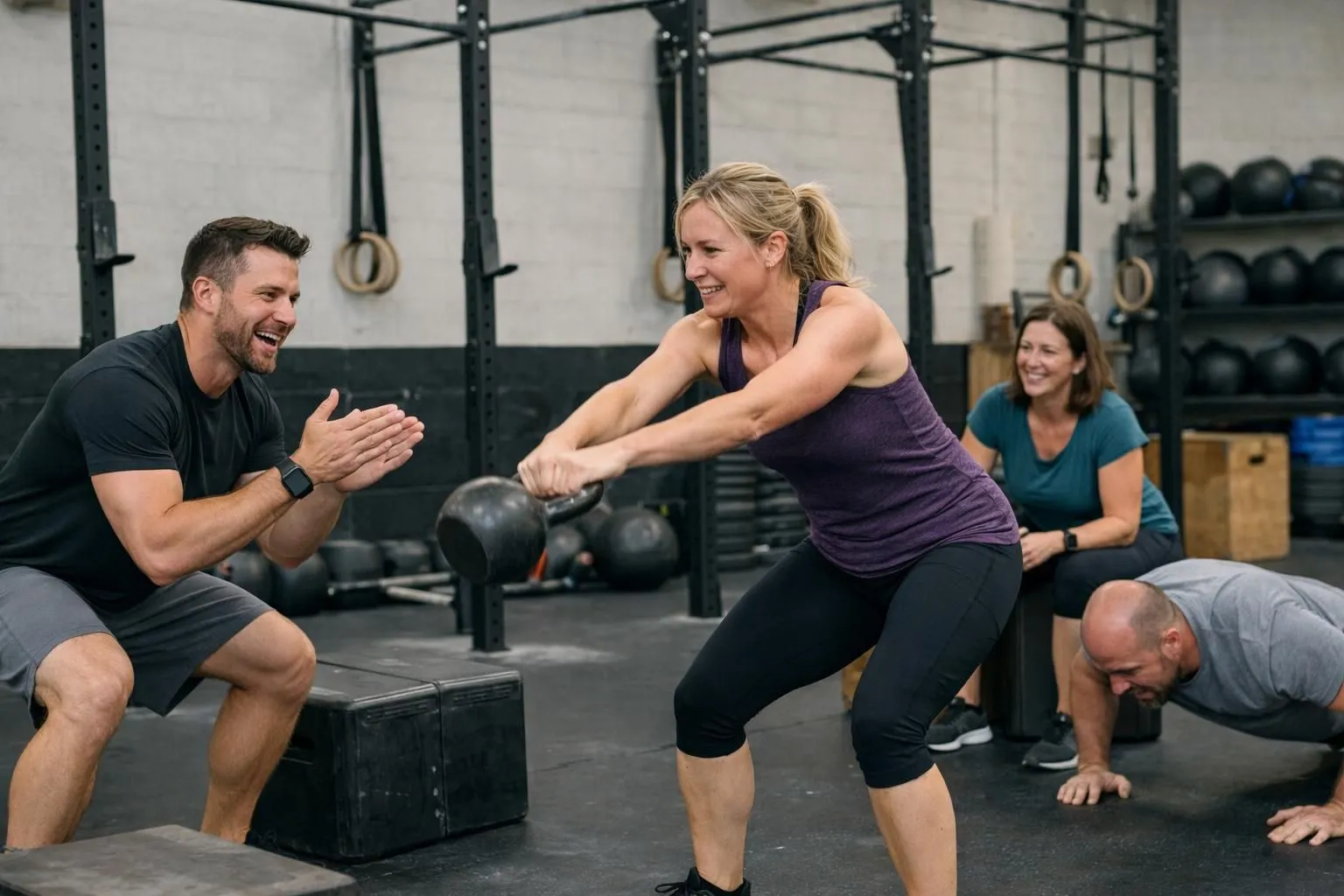 Person standing on bathroom scale with disappointed expression, home bathroom setting with morning light, person wearing athletic clothes, scale showing numbers, visible frustration in body language, realistic photography style, no faces clearly visible